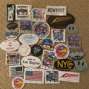 Brandy melville sticker lot all shown